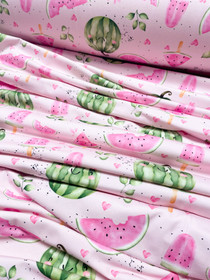 *tulossa lisää marraskuussa* Trikoo: Vesimelonit, Vaaleanpunainen