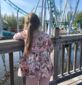 Trikoo: Watercolor peonies, roosa