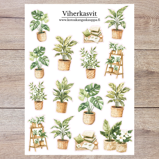 Tarra-arkki: Viherkasvit