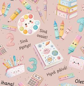 *tulossa lisää marraskuussa* Trikoo: Koulutarvikkeet