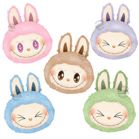 Värillinen Silityskuva: Bubu Kollaasi