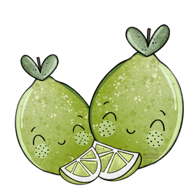 Värillinen Silityskuva: Limekamut