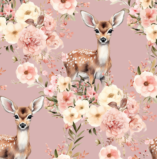 Trikoo: Kukkaisbambi, Mauve