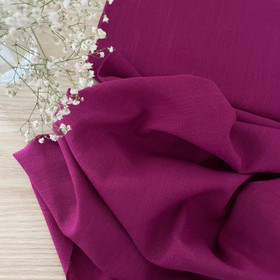 Pellavaviskoosi 35% pellava: Tumma Fuksia