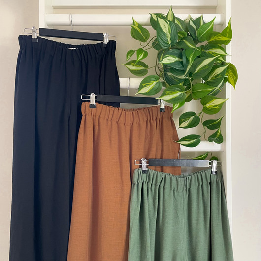 *sulkeutunut* ENNAKKOTILAUS: Pellavaviskoosi 80% - Eri värejä