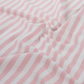 Pala 100cm Raidallinen Ribbitrikoo Baby Rib: Pink