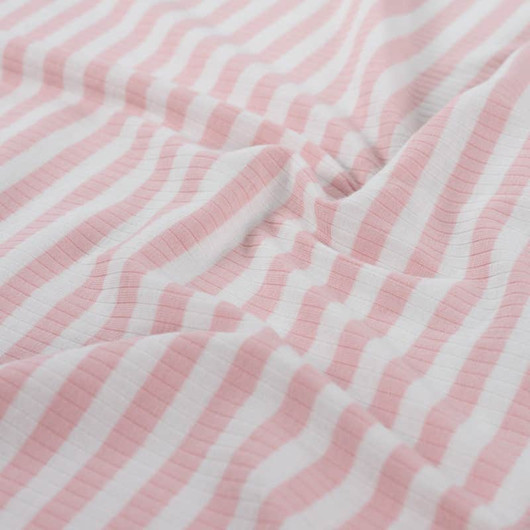 Pala 100cm Raidallinen Ribbitrikoo Baby Rib: Pink