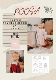 Mimmila Made: Roosa Paperikaava koot 56-98