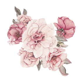 Värillinen Silityskuva: Summer Flowers, Pieni