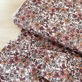 Trikoo: Vintage Flowers, Vaaleanpunainen