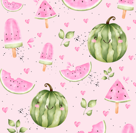 *tulossa lisää marraskuussa* Trikoo: Vesimelonit, Vaaleanpunainen