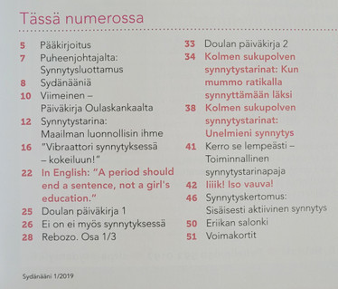 Sydänääni-lehti 1/2019
