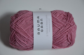 Rauma Garn 3-tråds strikkegarn
