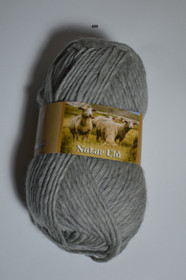 Hjertegarn Natur Uld