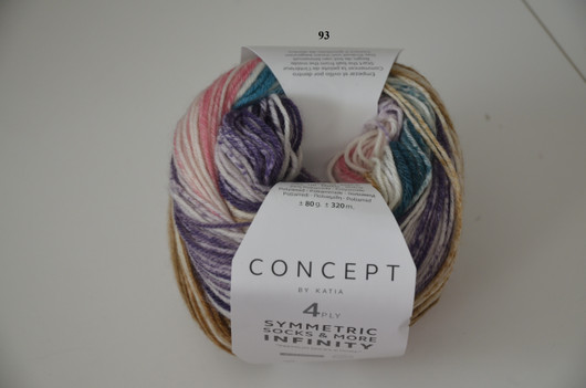 Katia Concept Symmetric Socks & More Infinity