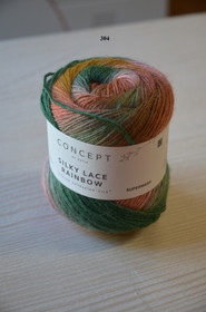 Katia Silky Lace Rainbow