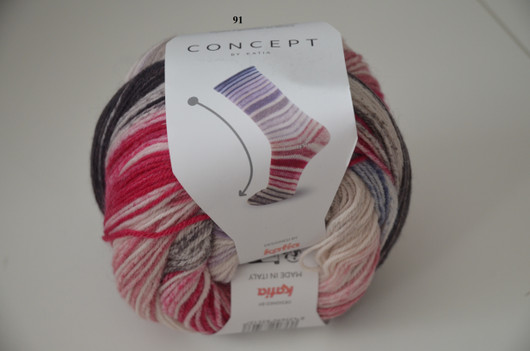 Katia Concept Symmetric Socks & More Infinity