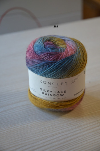 Katia Silky Lace Rainbow