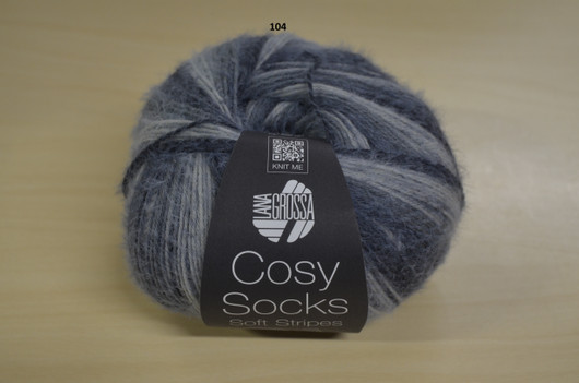 Lana Grossa Cosy Socks Stripes