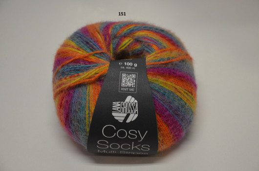 Lana Grossa Cosy Socks Stripes