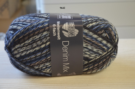 Lana Grossa Denim Mix Meilenweit 6-fach