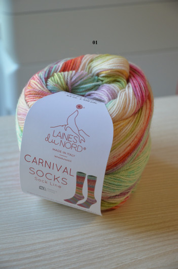 Laines du Nord Carnival Socks