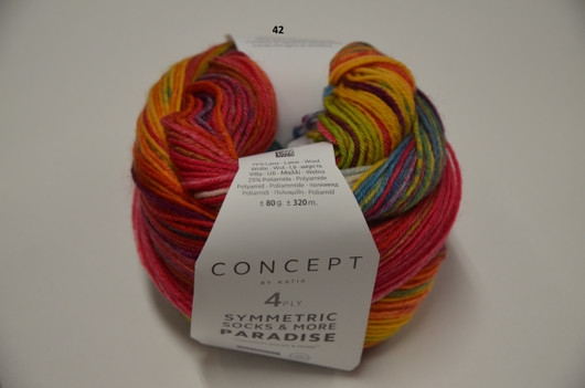 Katia Concept Symmetric Socks&More Paradise
