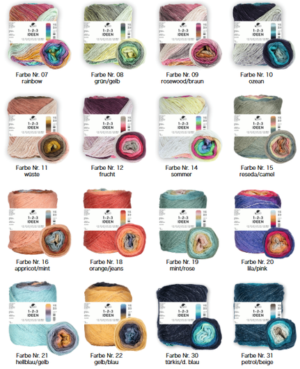 Pro Lana 1-2-3 Ideen