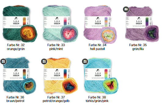 Pro Lana 1-2-3 Ideen