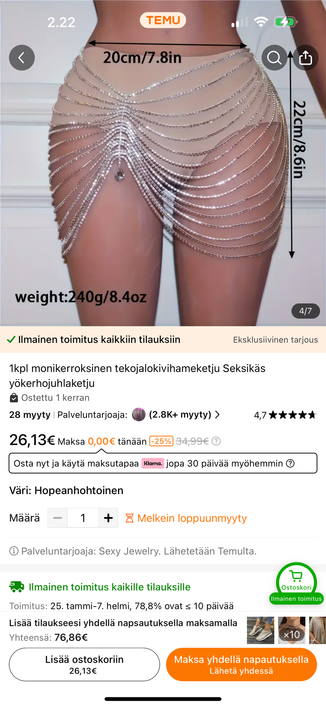 Hips don´t Lie lantiokoru