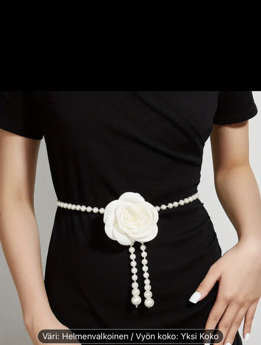 Pearls with Rose koruvyö