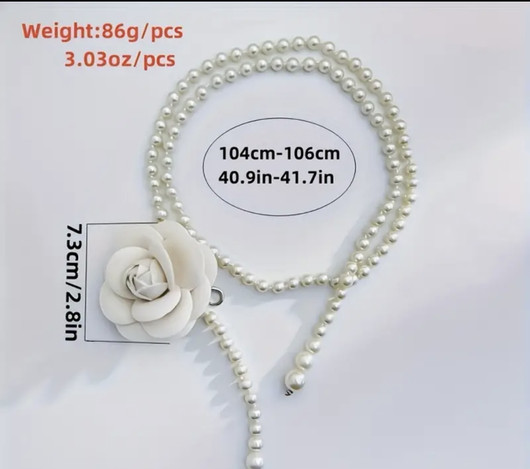 Pearls with Rose koruvyö