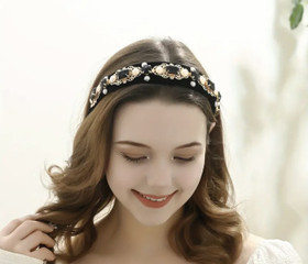 Black Velvet hiuspanta