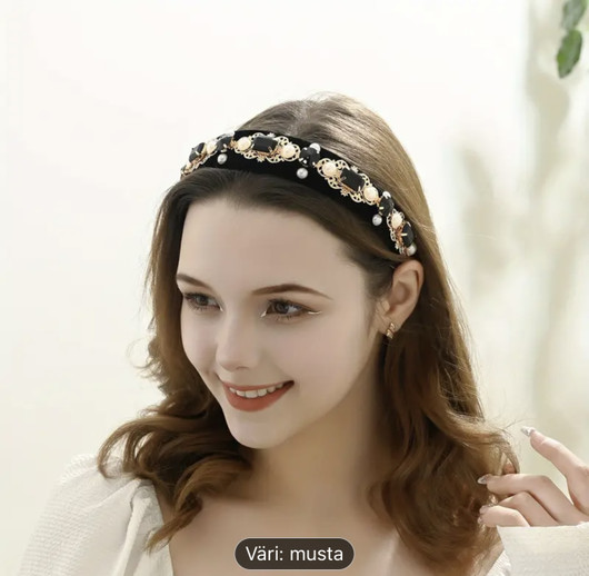 Black Velvet hiuspanta