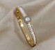 Pearl White with Golden Twist rannekoru