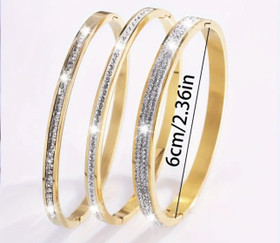 Golden or Silver Sparkling rannekorut