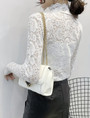 I LOVE MY WHITE LACE SHIRT (pusero)