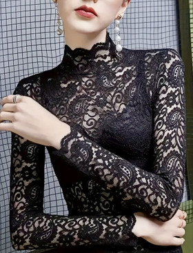 I LOVE MY BLACK LACE (pusero) 