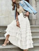 SKIRT  LIKE WHITE CLOUD (hame)
