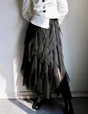 Black is my Happy color skirt hame