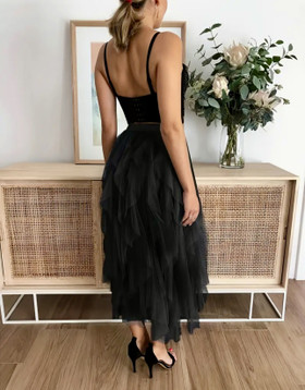 Black is my Happy color skirt hame