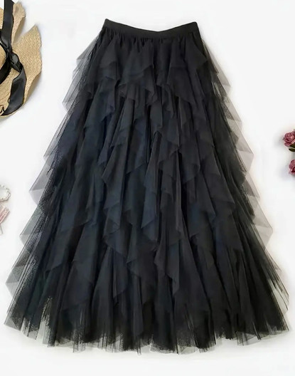 Black is my Happy color skirt hame