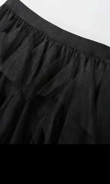 Black is my Happy color skirt hame
