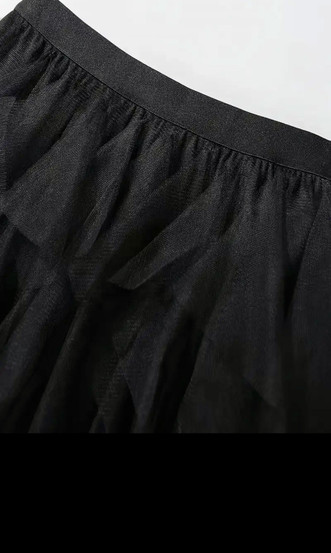 Black is my Happy color skirt hame