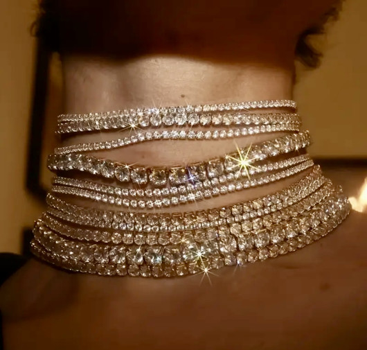 I am sparkling neclace kaulakoru