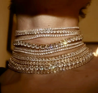 I am sparkling neclace kaulakoru