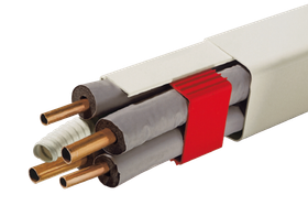 Ilmalämpöpumpun asennustarvike 2m 80x60 mm kanava