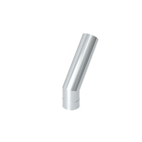 Eristämätön yhdysputken mutka 45°, 115 mm RST tai musta Savupiipputarvike Jeremias