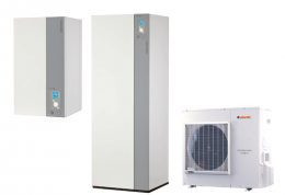 Ilmavesilämpöpumppu Atlantic Alfea Extensa+ A.I DUO 8 kW