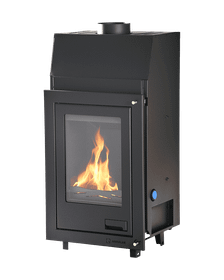 Vesitakkasydän Aquaflam 7 kW, suora lasi